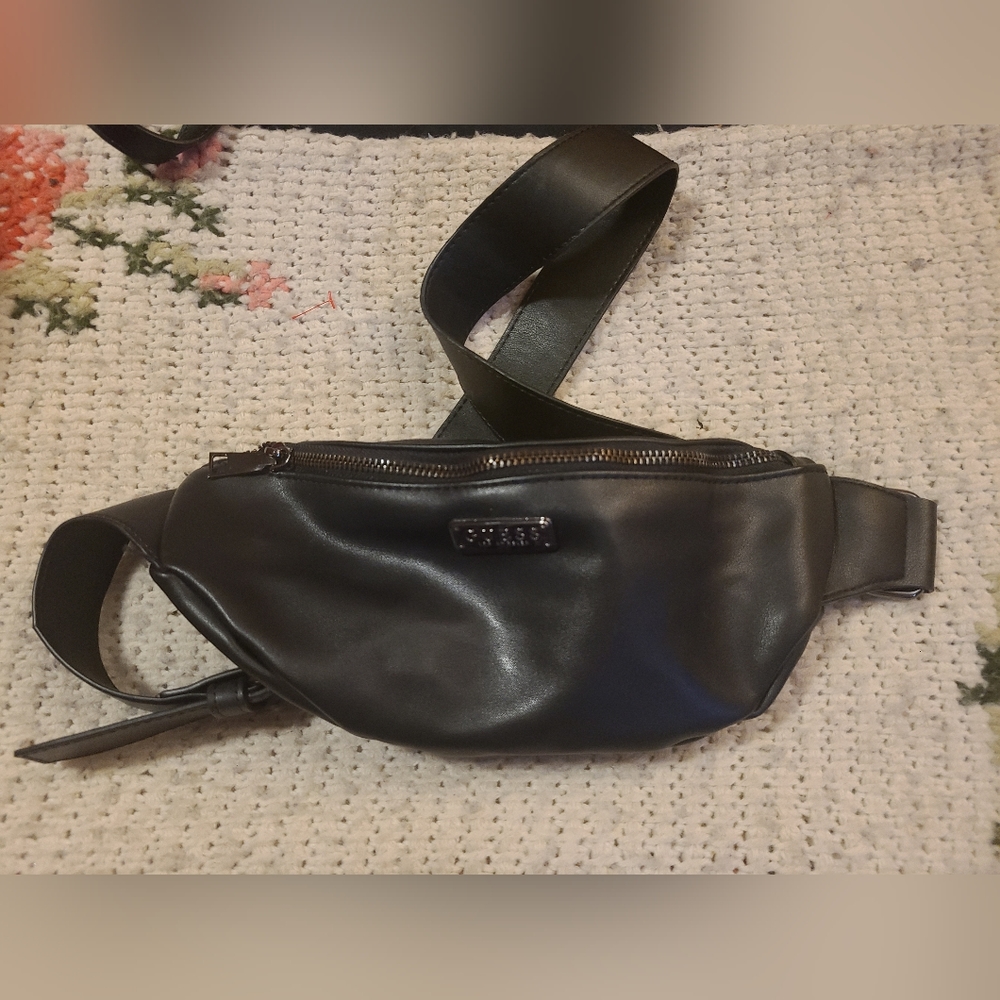 Guess leather fanny pack shoulder bag